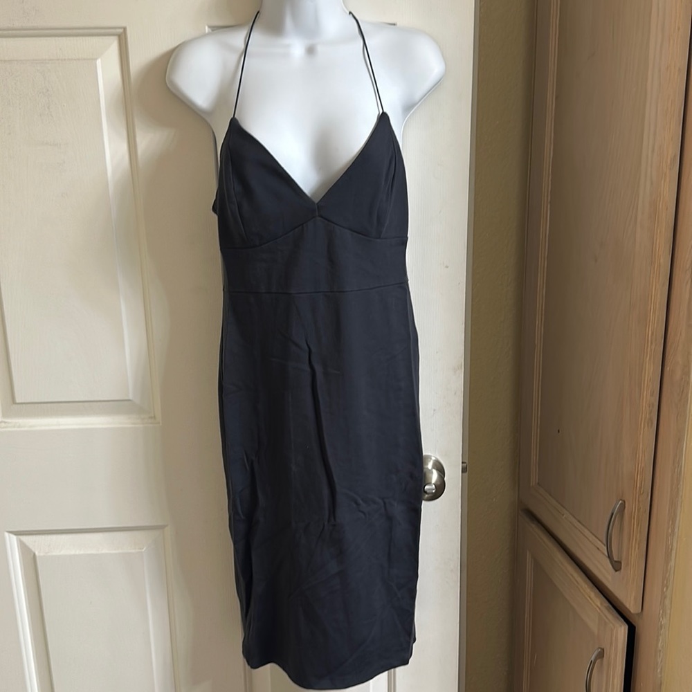 Forever 21 Dark Gray Midi Dress